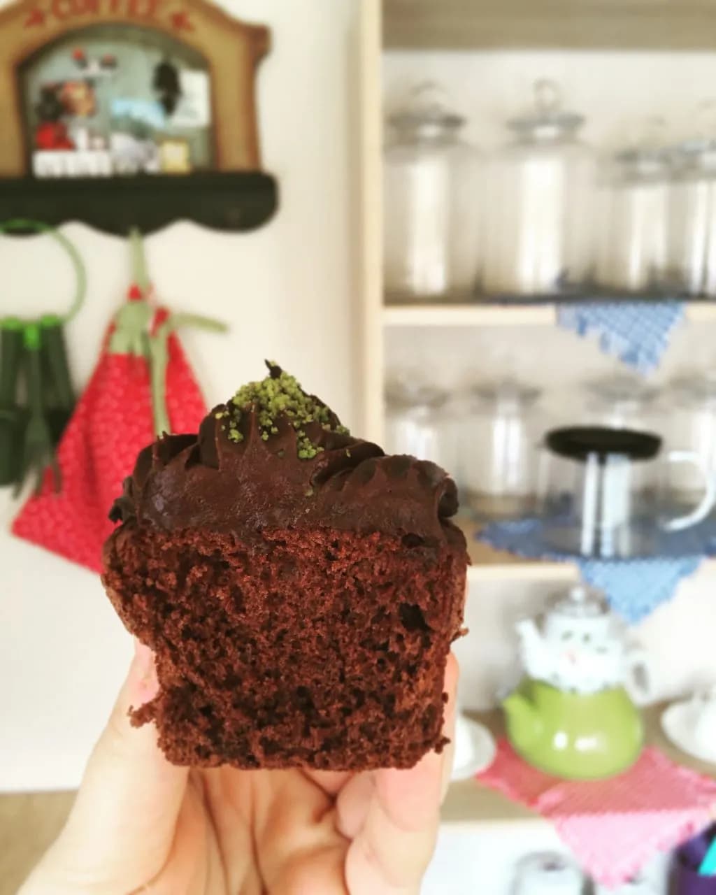 Çikolatalı Cupcakeler detay 1