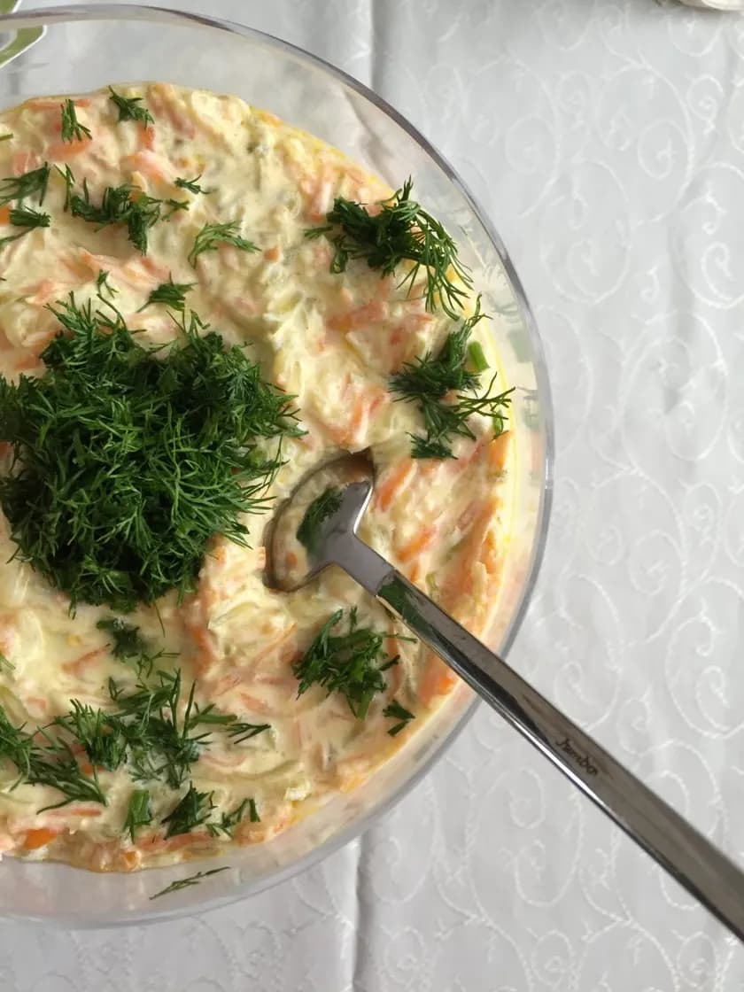 Yeşil Mercimekli Salata