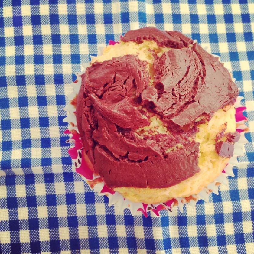 Nutellalı Muffin görseli