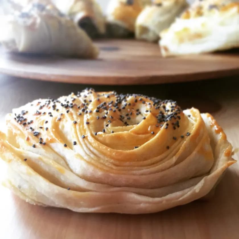 Pırasalı Midye Börek