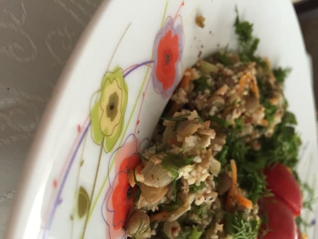 Yeşil Mercimekli Salata detay 1