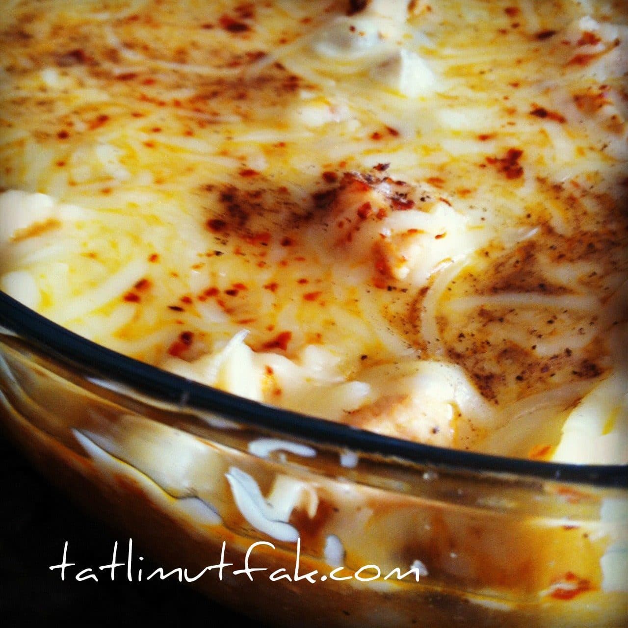 Fırında Mantar ve Patatesli Tavuk görseli