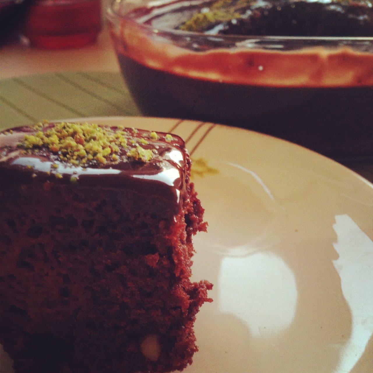 Çikolata Soslu Islak Kek görseli