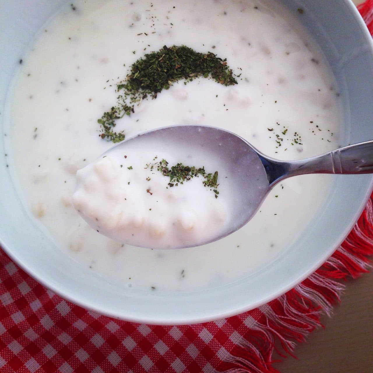 Buğdaylı ve Nohutlu Soğuk Çorba görseli