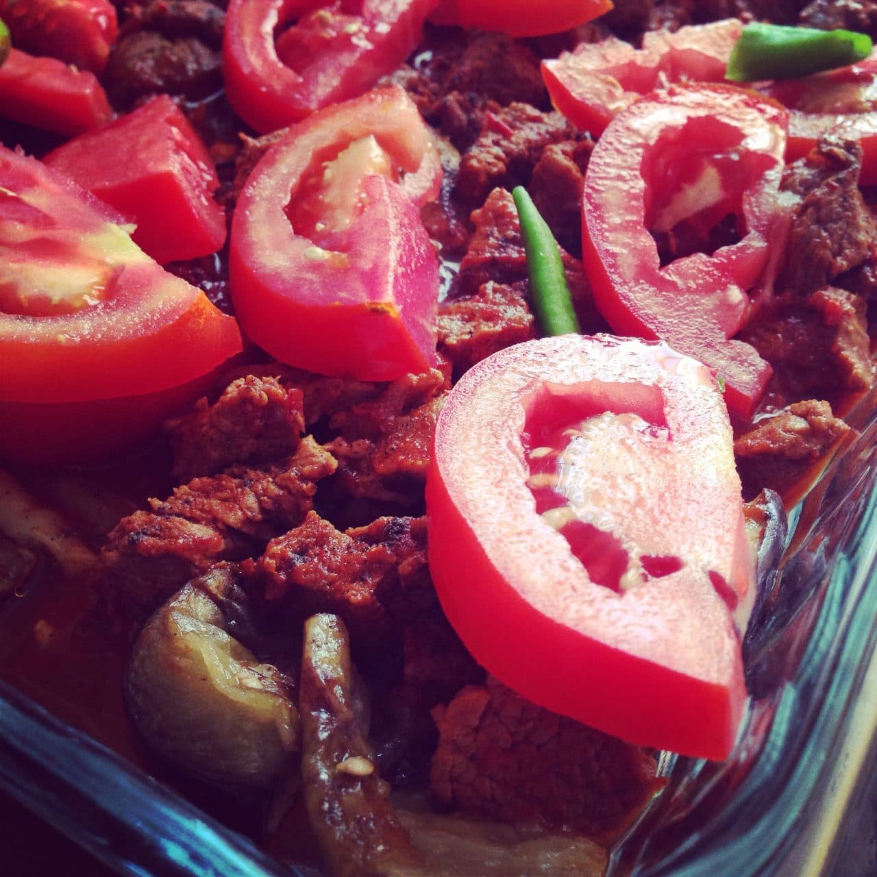 Fırında Patlıcanlı Et görseli