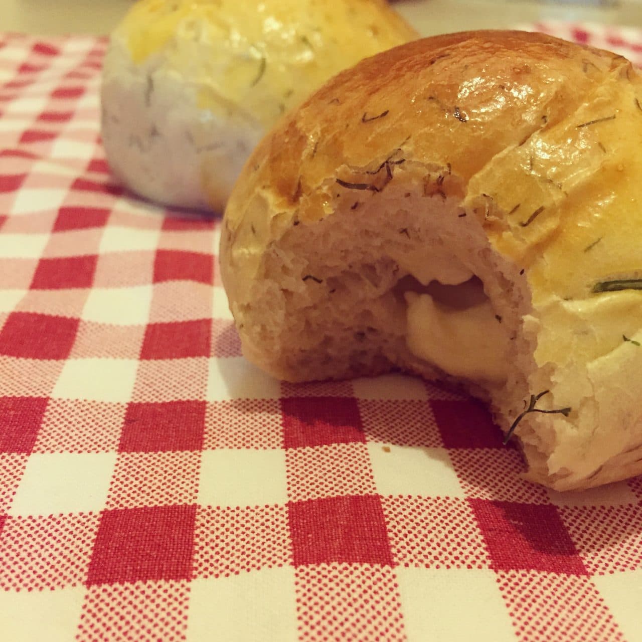 Dereotlu Mayalı Poğaça görseli