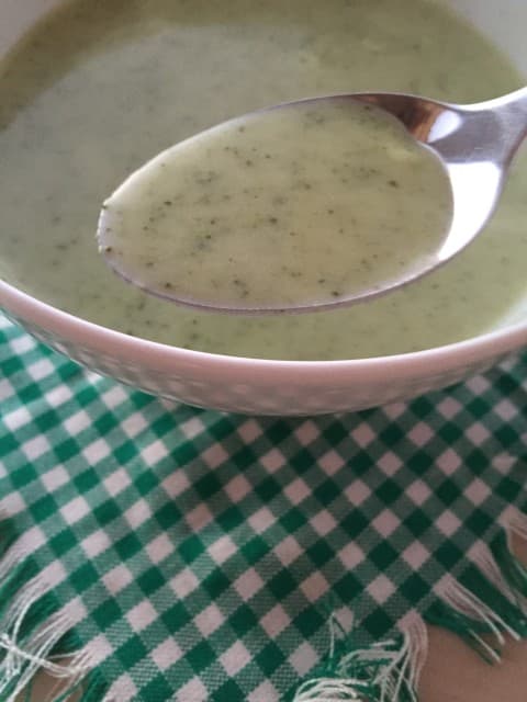 Sütlü Brokoli Çorbası detay 1