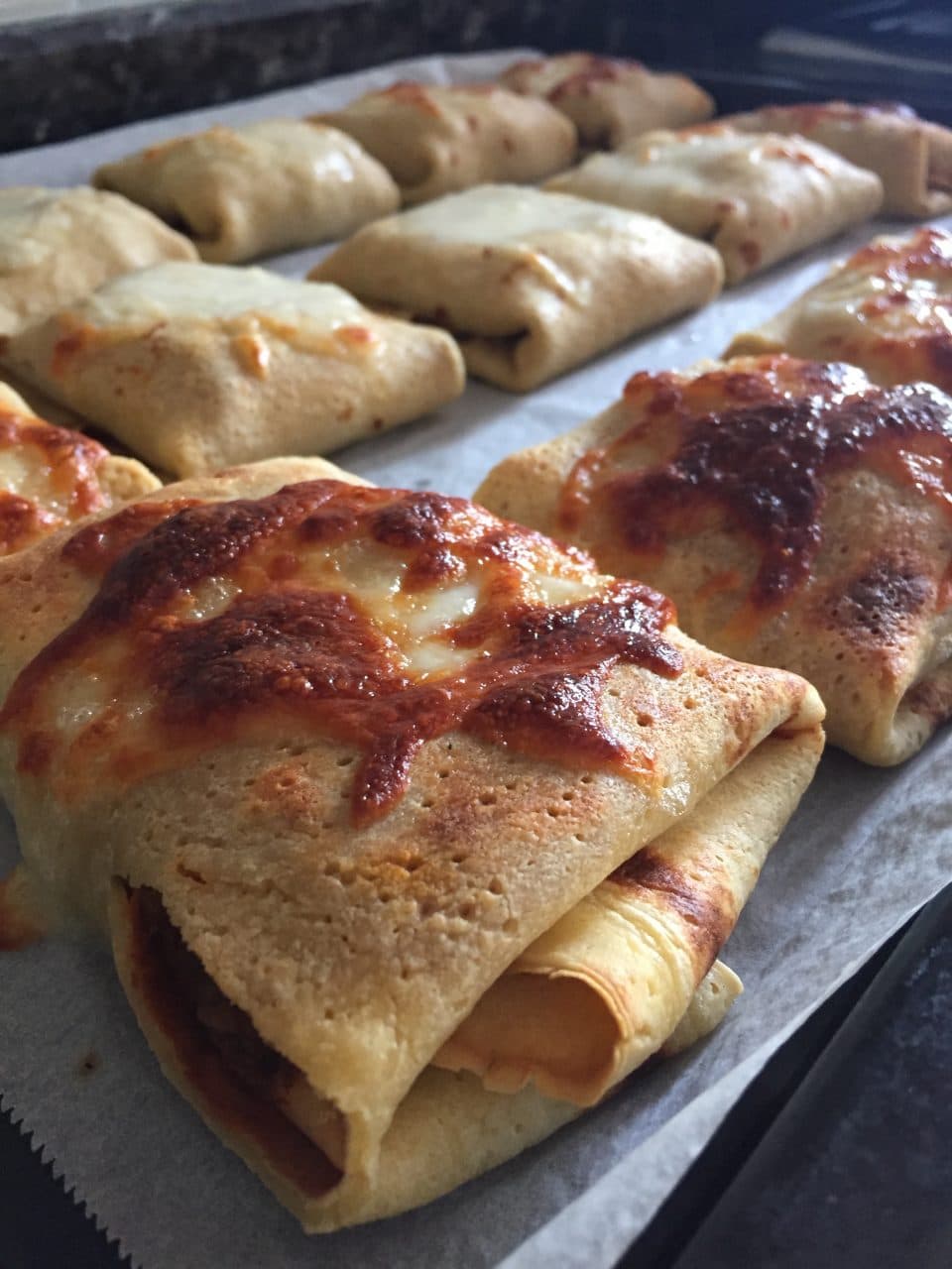 Mantarlı Etli Krep görseli