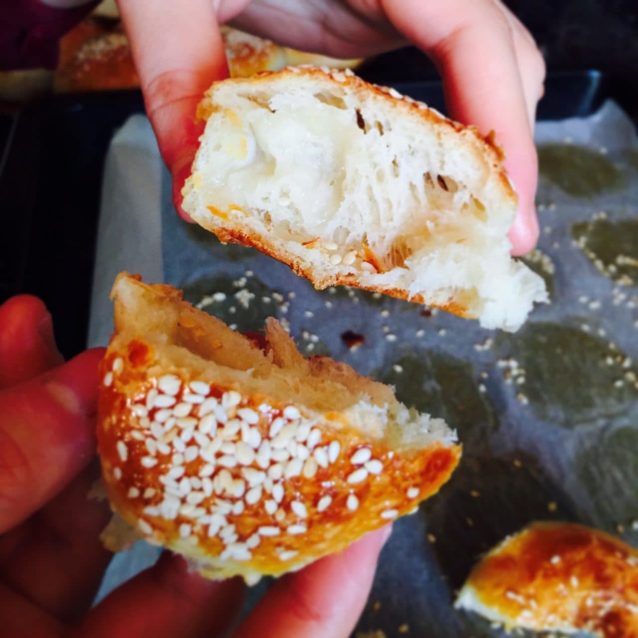 Susamlı Poğaça görseli