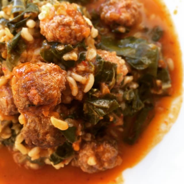 Pazılı Köfte Yemeği detay 1