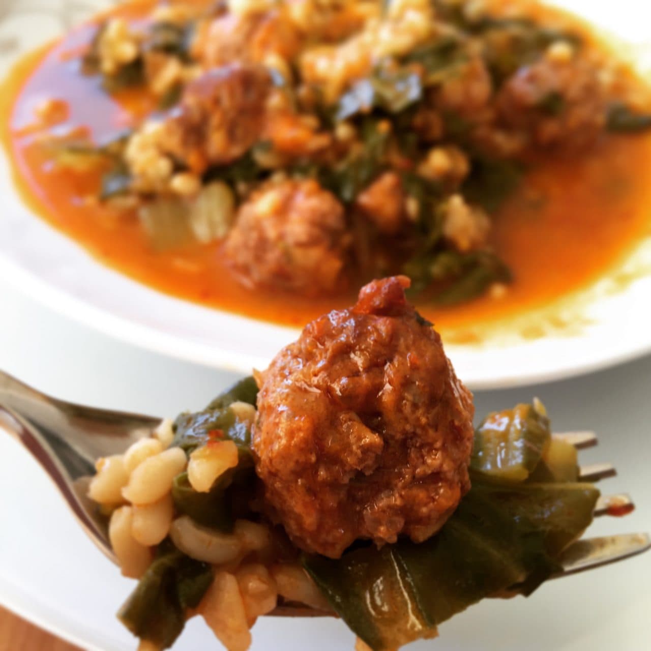 Pazılı Köfte Yemeği görseli