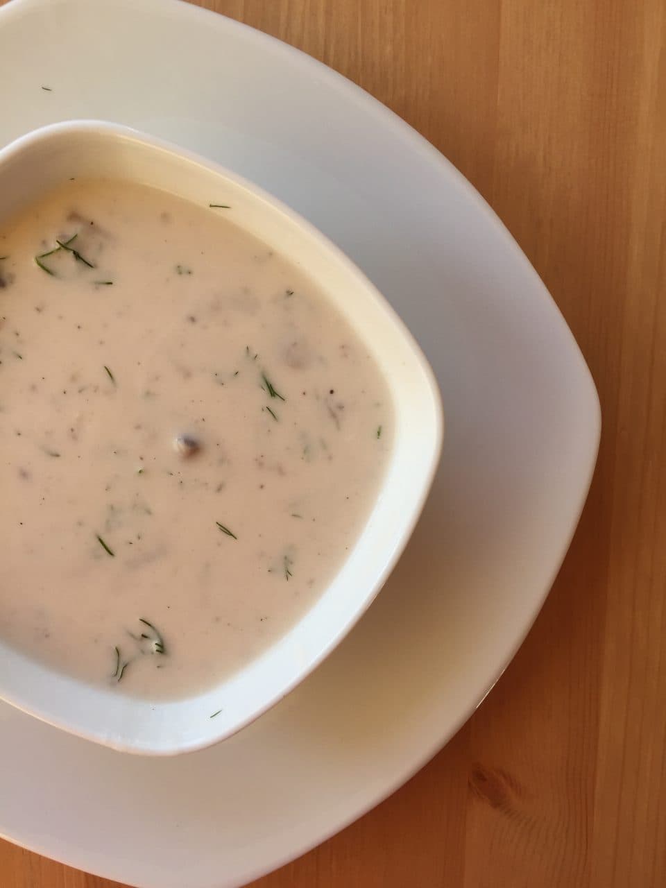 Kremalı Mantar Çorbası görseli