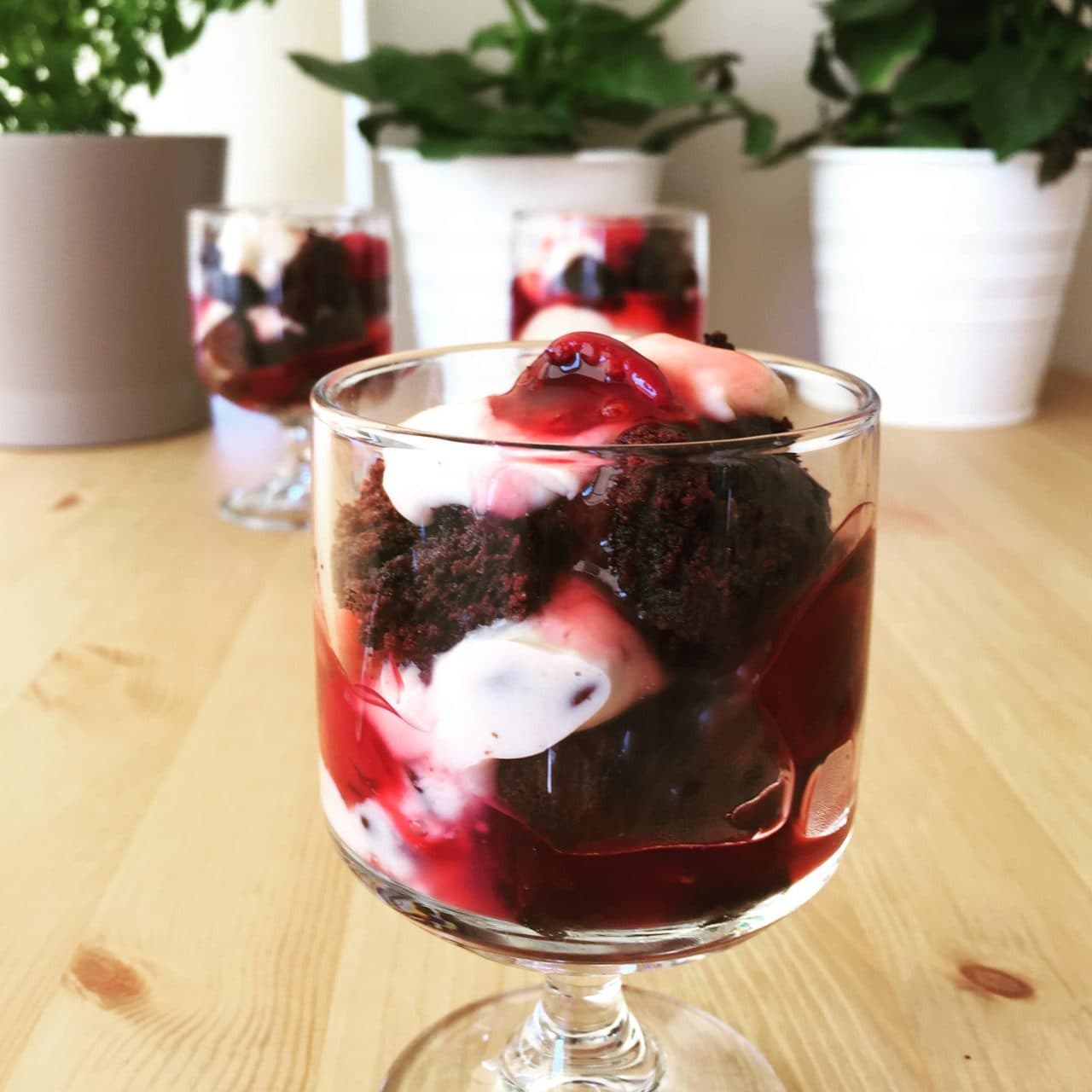 Brownieli Puding görseli