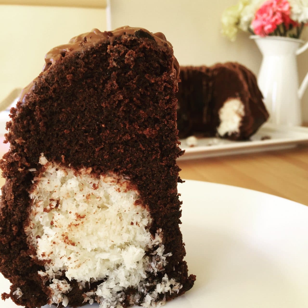 Kakaolu, Çaylı ve Hindistancevizli Kek görseli