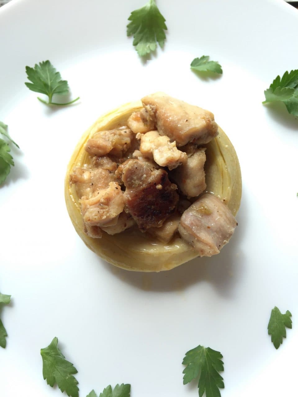 Tavuklu Enginar Yemeği görseli