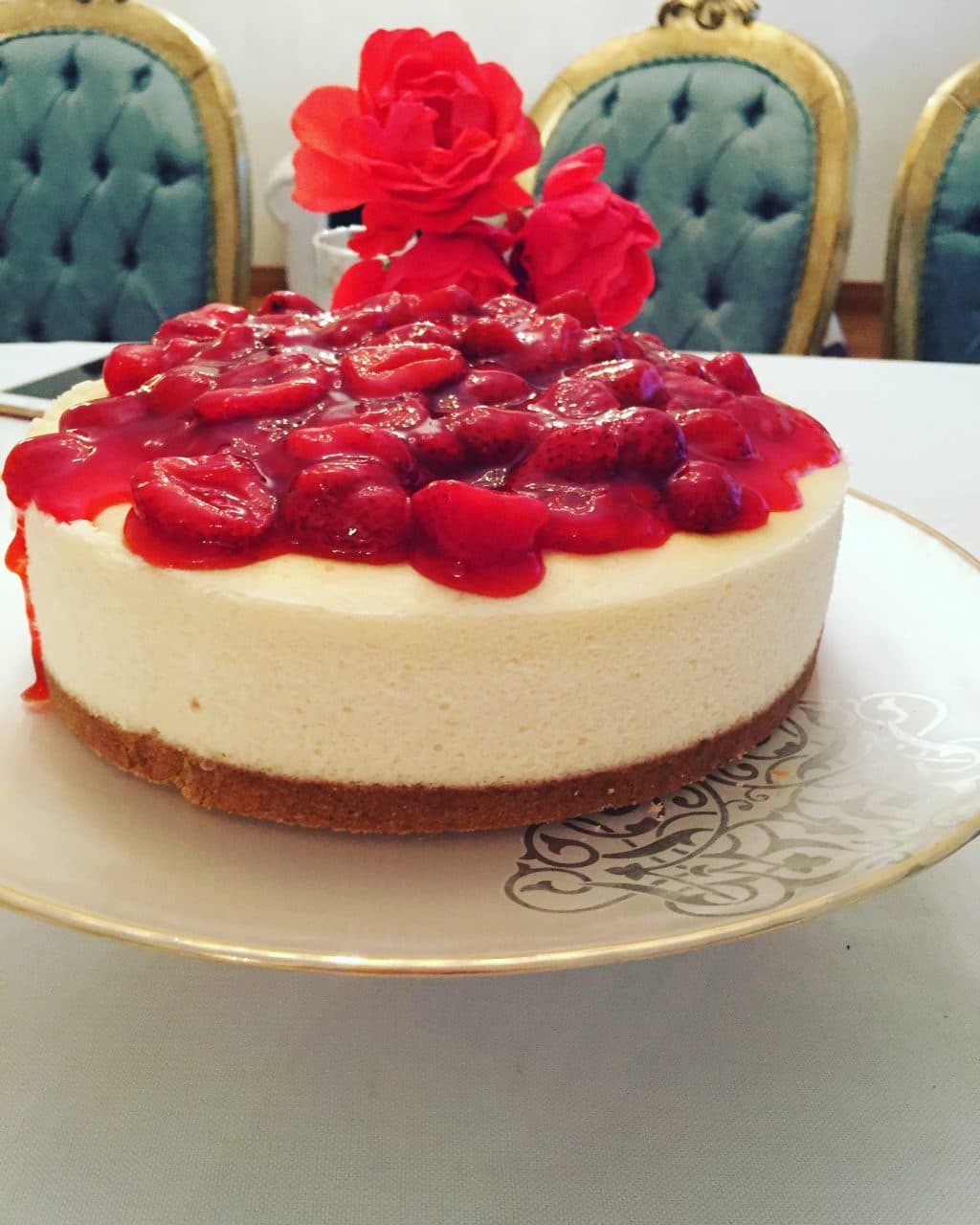 Çilekli Cheesecake görseli
