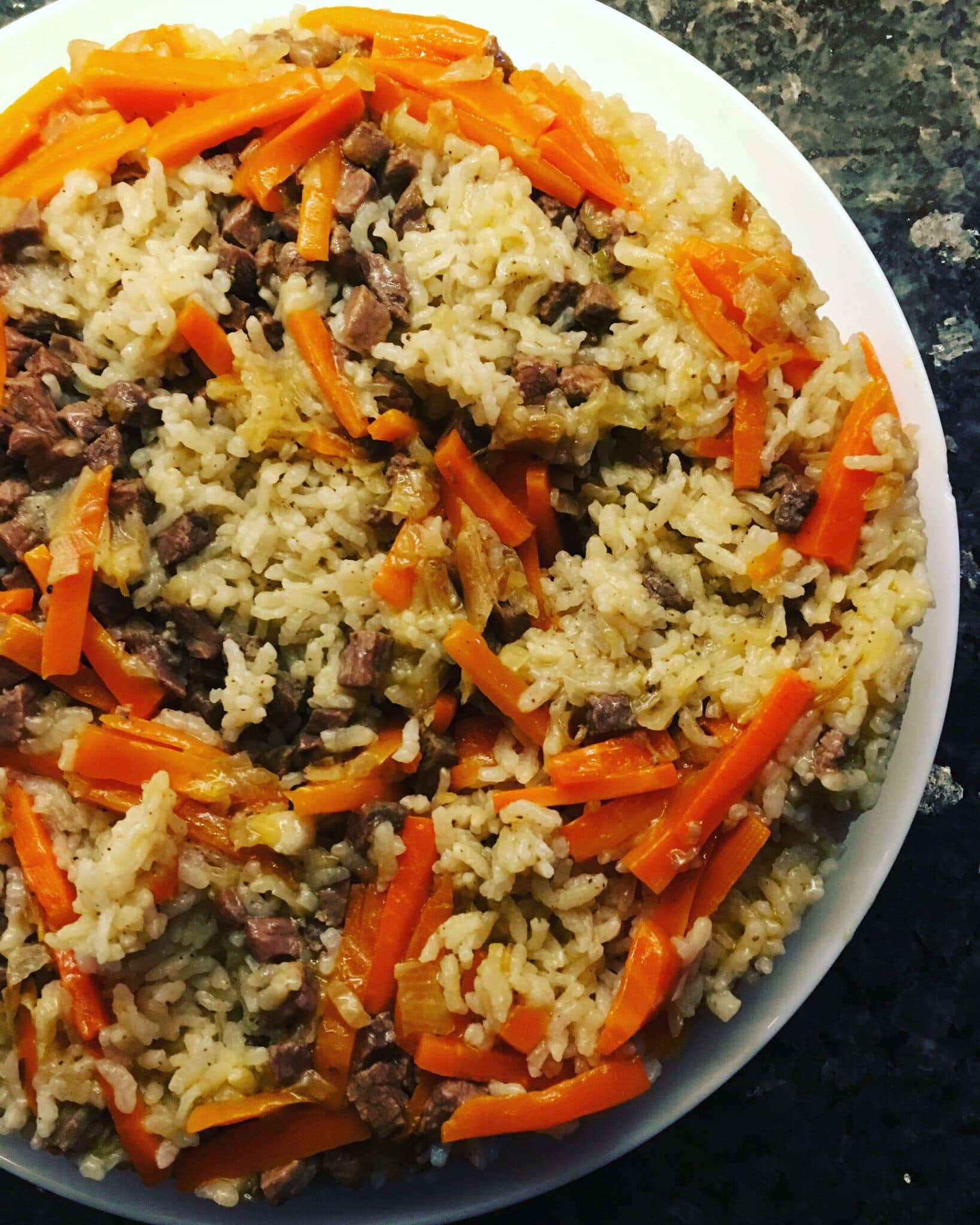 Etli Havuçlu Pilav görseli