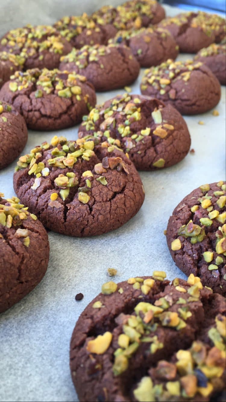 Nutellalı ve Fıstıklı Kurabiye görseli