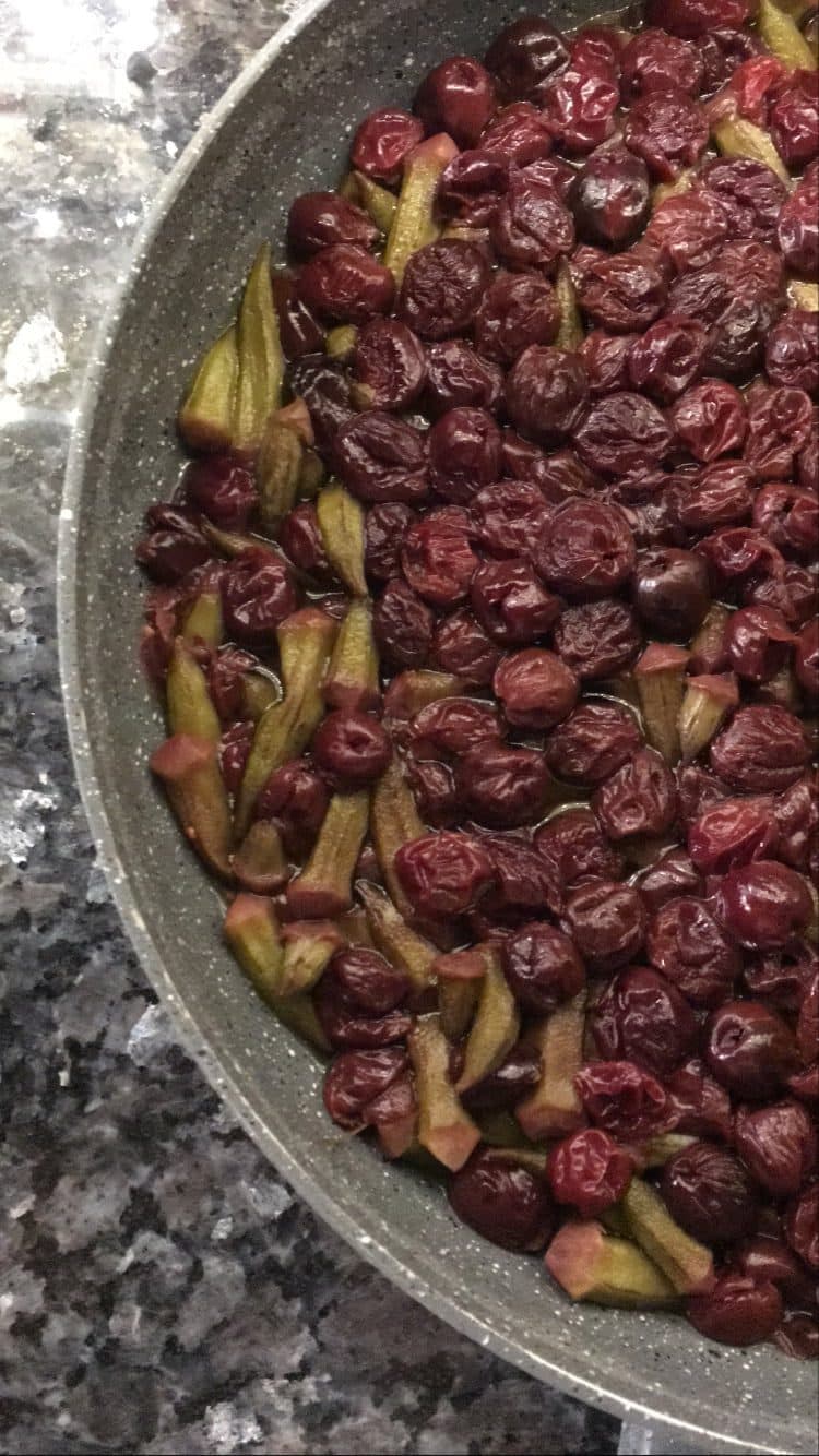 Vişneli Bamya görseli