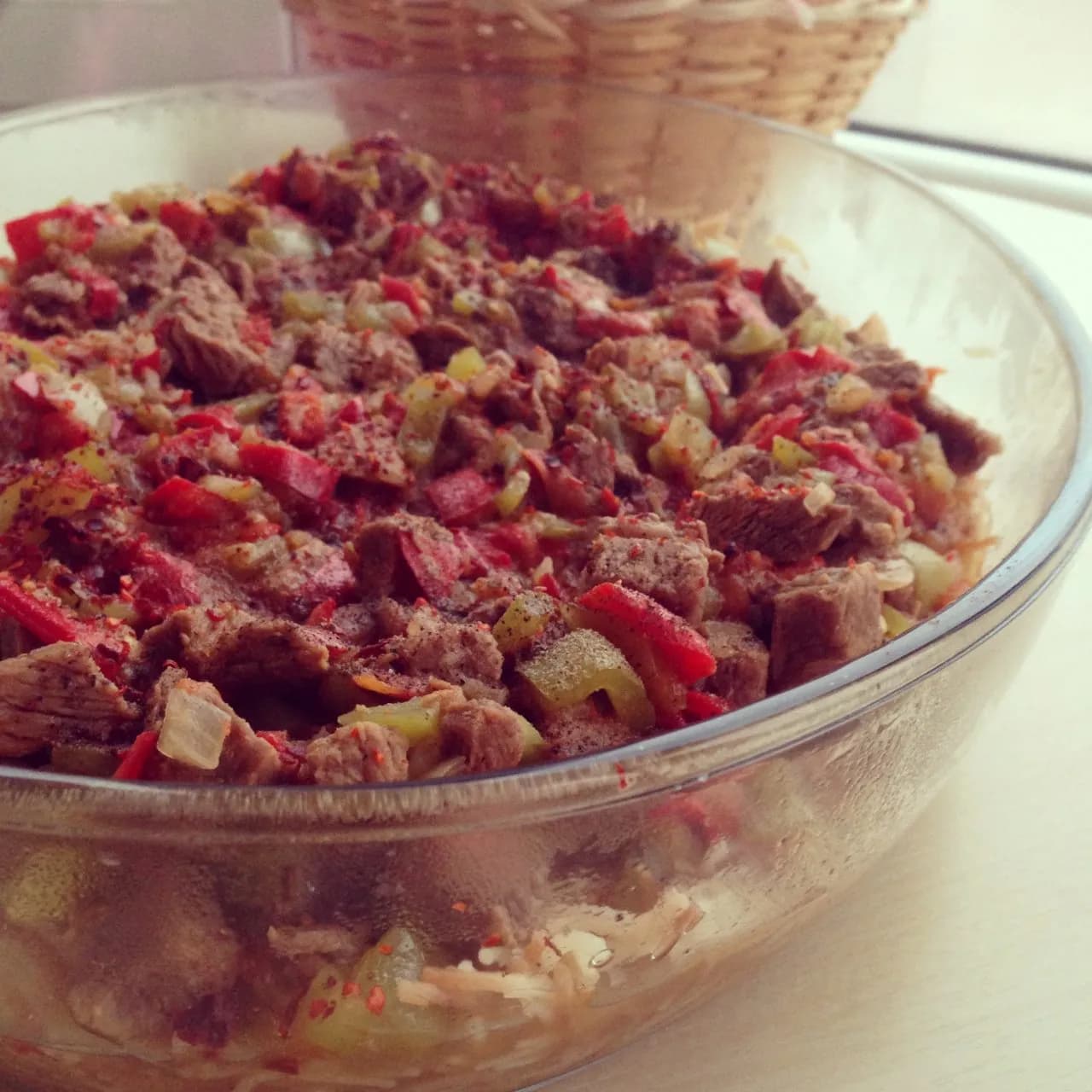 Şehriyeli Et Kavurması
