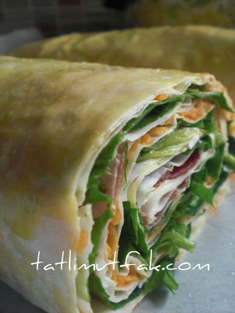 Üç Renkli Börek detay 1