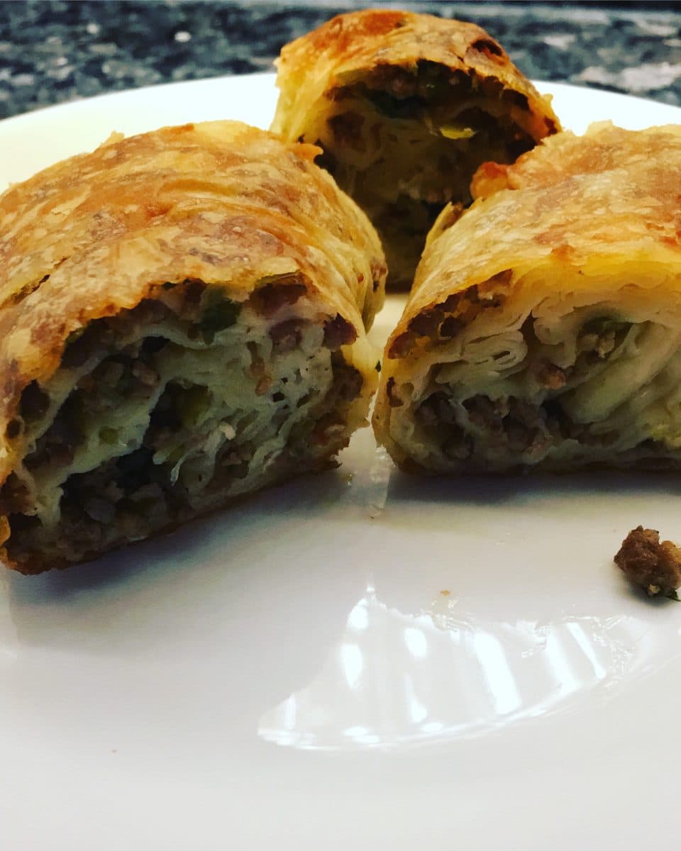 Kıymalı Rulo Börek detay 1