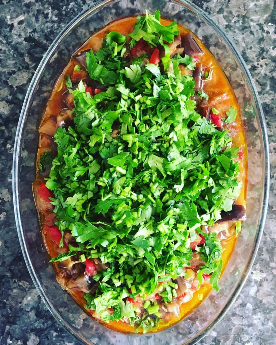 Zeytinyağlı Patlıcan detay 1