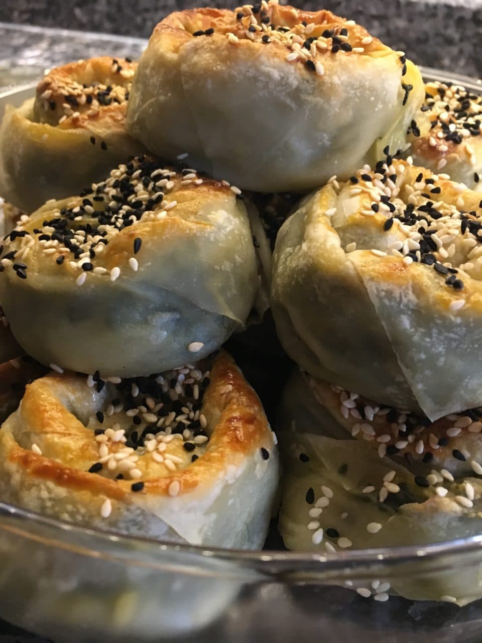 Ispanaklı Gül Böreği detay 1