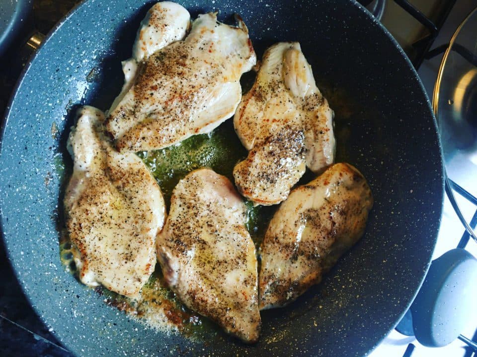 Kremalı Tavuk Göğsü detay 1